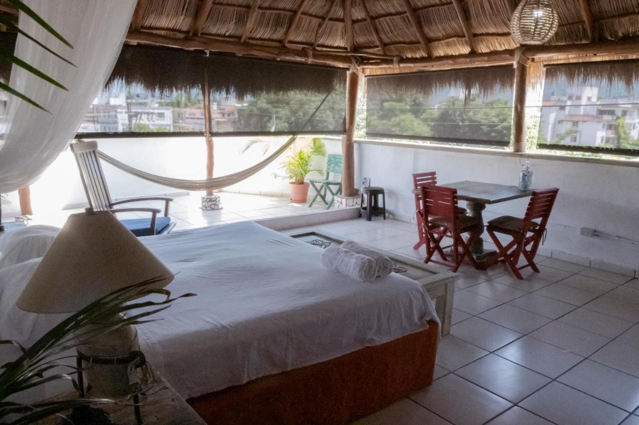 Casa Palapa ปูแอร์โตบาญาร์ตา ภายนอก รูปภาพ